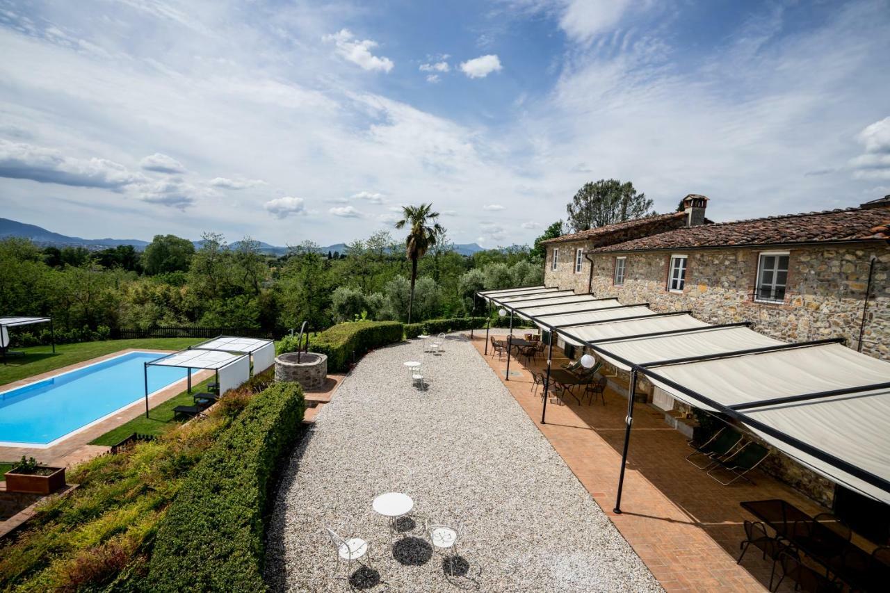 Accogliente Alloggio Con Vista E Piscina Lucca Buitenkant foto